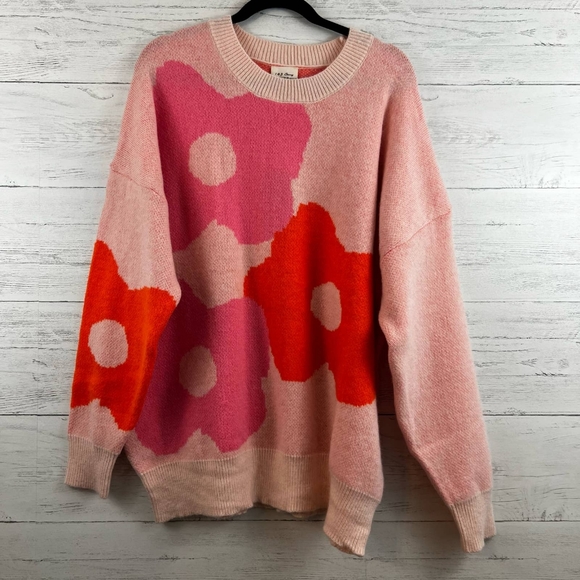 1.4.3. Story by Line Up Sweaters - 🚨SOLD🚨NWT FLORAL SWEATER
